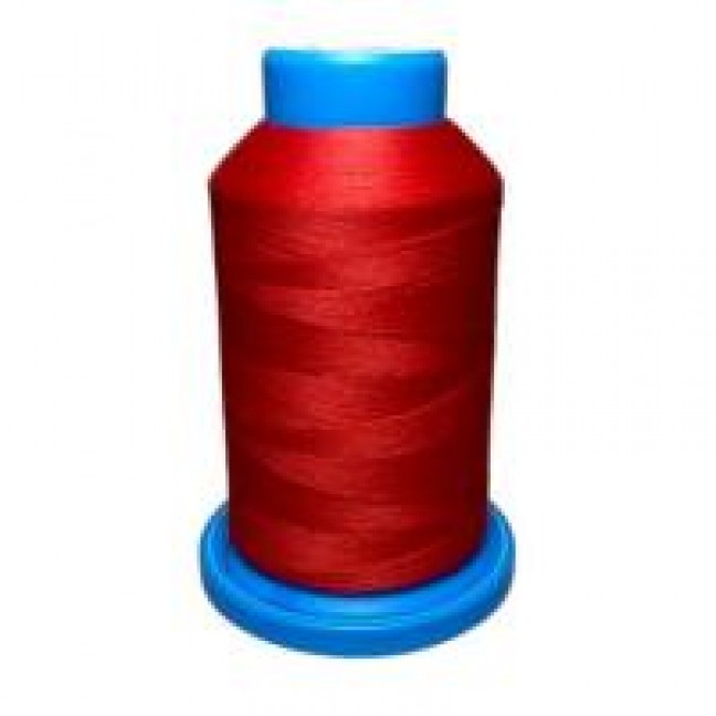 Нить швейная текстурированная Routsher цвет красный 114
