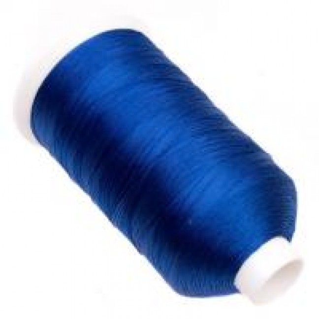 Нить швейная текстурированная некрученая STRONG цвет синий 1165
