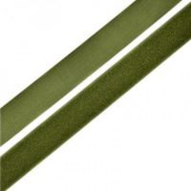 Лента-липучка велькро пришивная 100 мм цвет хаки